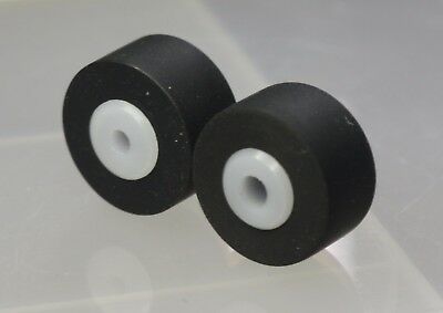 Pinch Roller For Cassette Deck Or Boombox 13 X 8 Mm Set Of 2 Pcs  - Top Quality