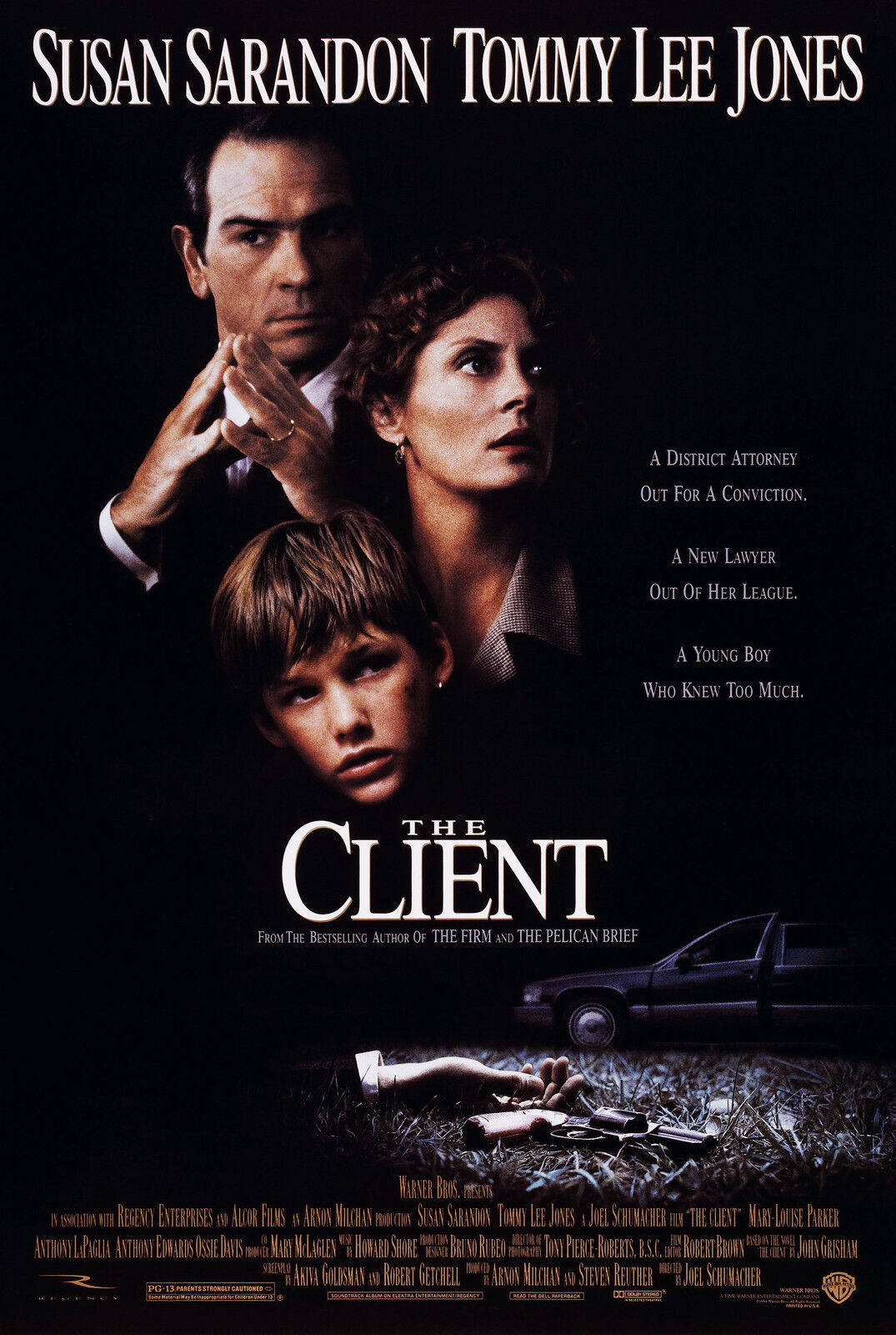 The Client (1994) Original Movie Poster  -  Rolled