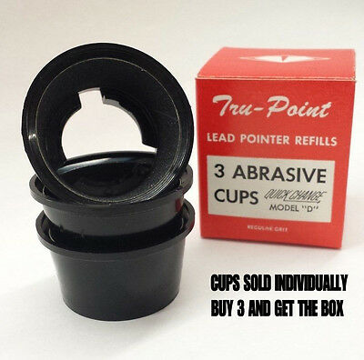Vintage Tru Point Quick Change Abrasive Cup For Model D.