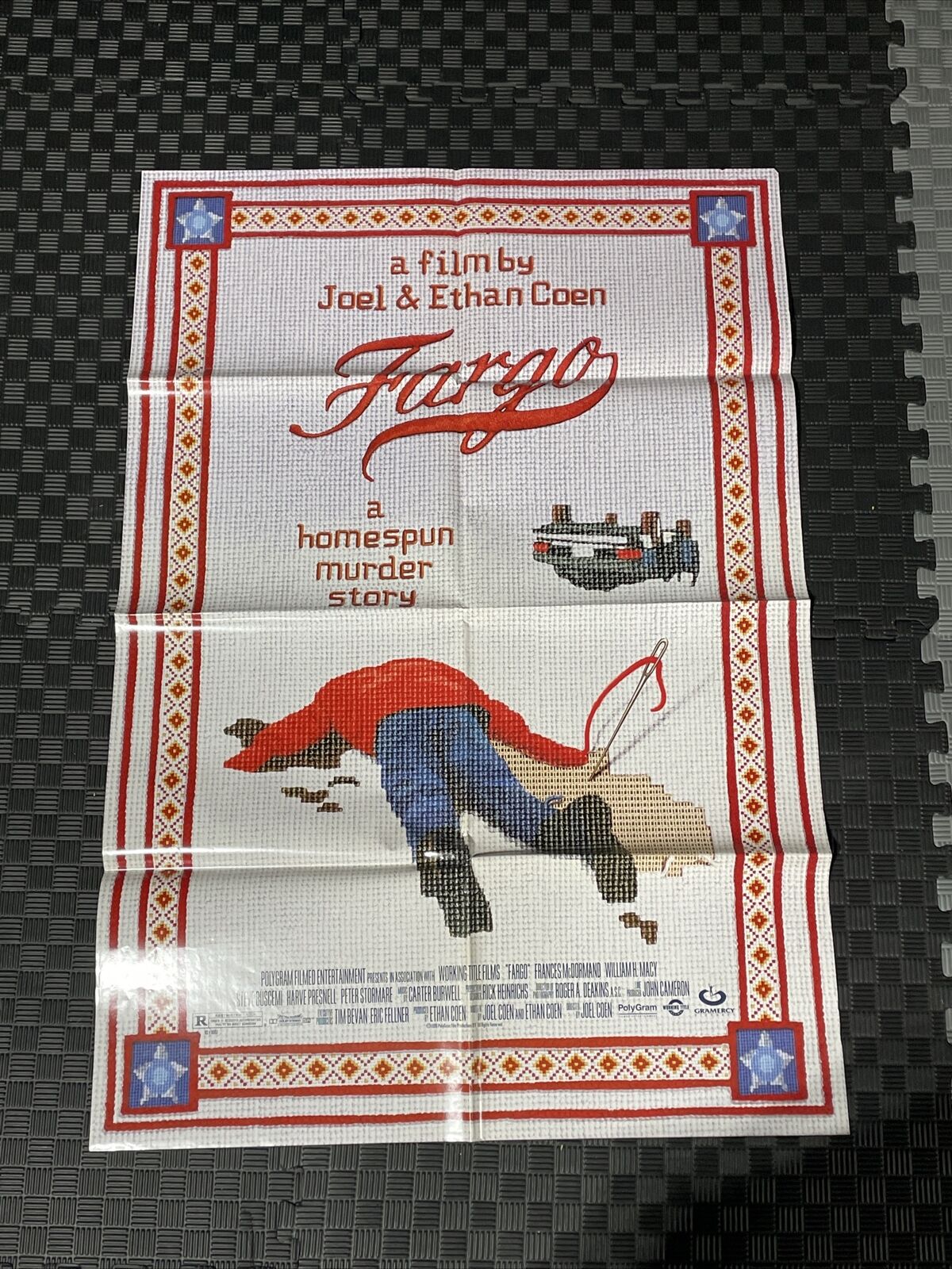 Fargo (1996) Original Movie Poster, Ds, 27x40, Folded